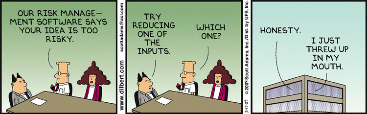 Dilbert Risk Engineer 10 Dilbert Cartoons That Get Project Management Just Right | Capterra