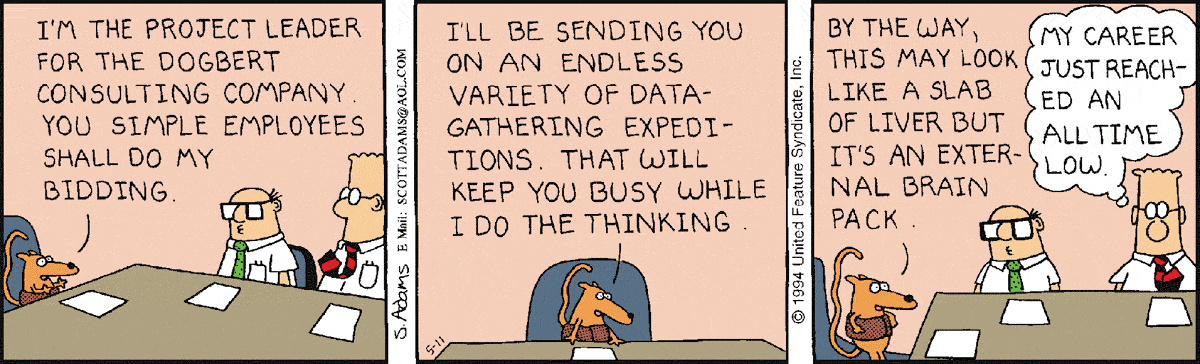Dilbert Performance Management 10 Dilbert Cartoons That Get Project Management Just Right | Capterra