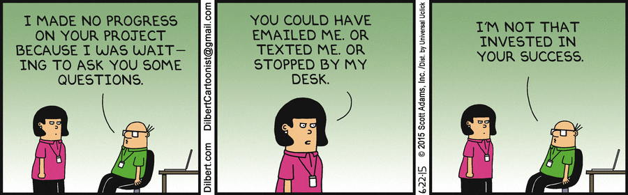 Dilbert Performance Management 10 Dilbert Cartoons That Get Project Management Just Right | Capterra